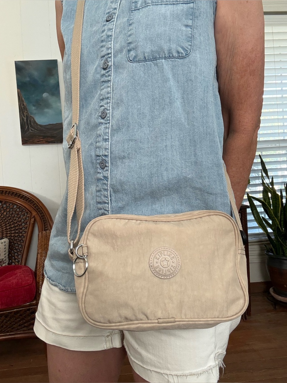 Kipling Silen Nylon Crossbody Bag
